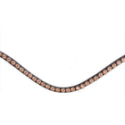 Waldhausen Frontriem X-Line Design Zwart/Bronze
