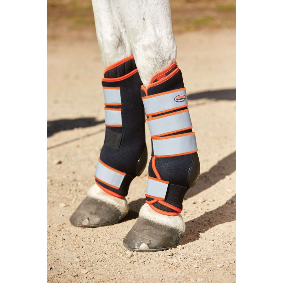 WeatherBeeta Wraps Therapy-Tec Stable Boot Zwart/Zilver/Rood