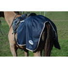 WeatherBeeta Uitrijdeken Essential Fleece Lined Quarter Navy/Zilver/Rood