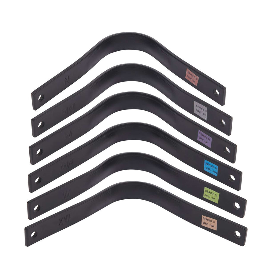 Collegiate Zadelboom Series III Zwart/Bright Blue