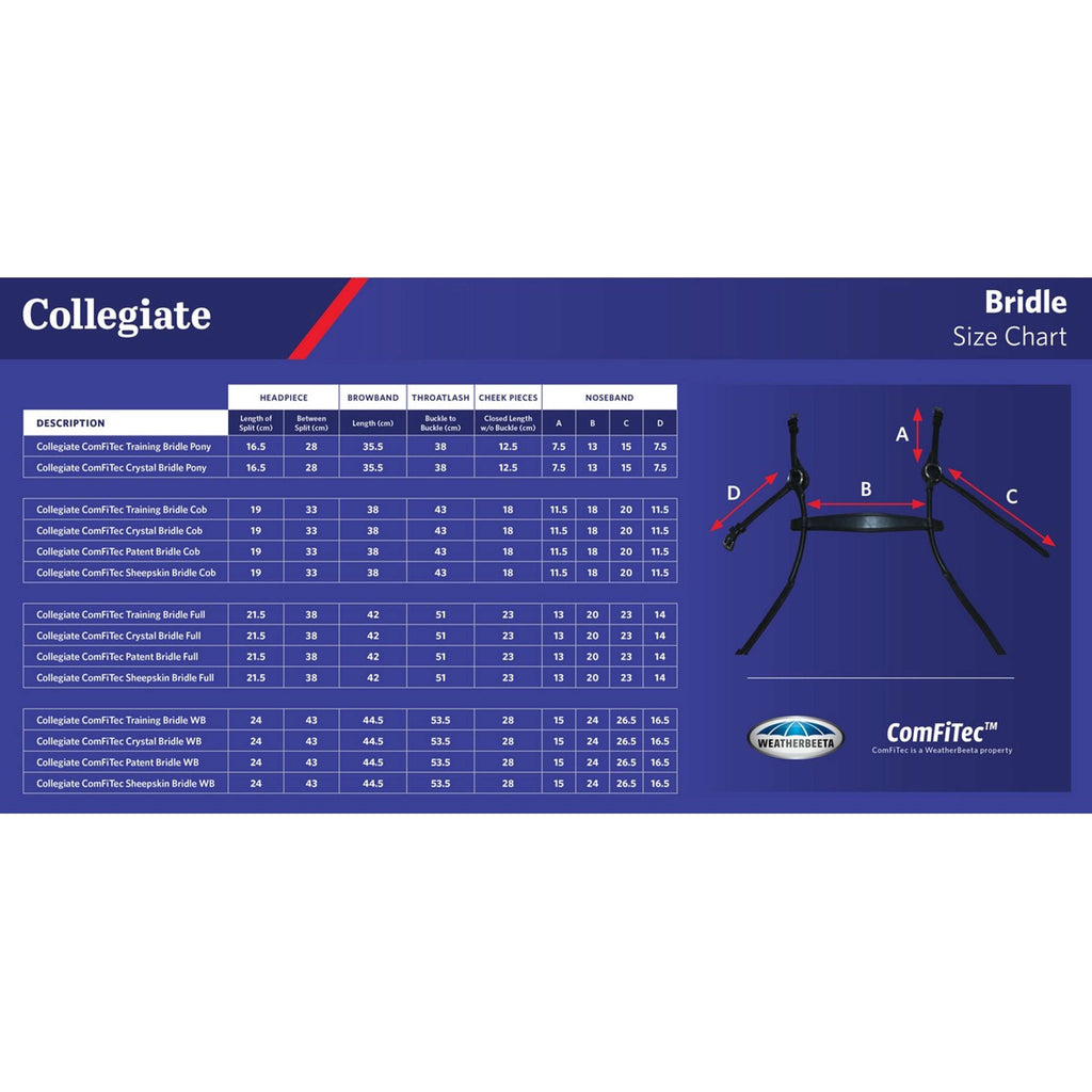 Collegiate Hoofdstel ComFiTec Training Bruin