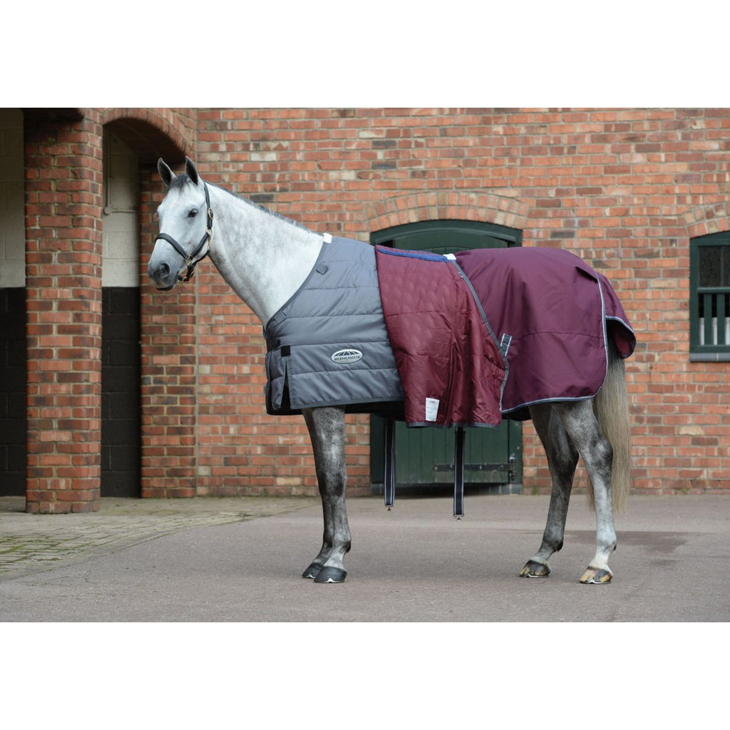 WeatherBeeta Winterdeken ComFiTec Plus Dynamic II Combo Neck Medium 220g Maroon/Grijs/Wit