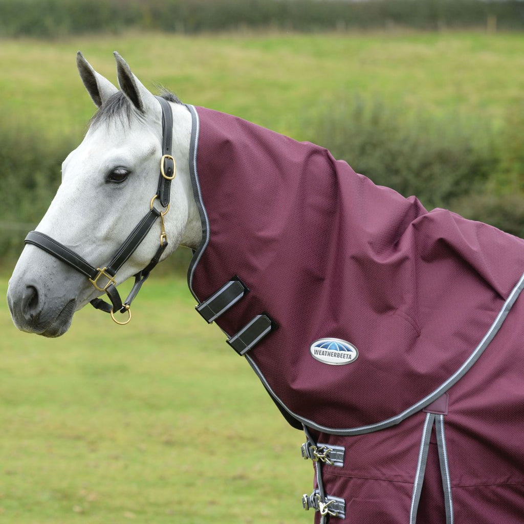 WeatherBeeta Halsstuk ComFiTec Plus Dynamic II Neck Rug Medium Maroon/Grijs/Wit
