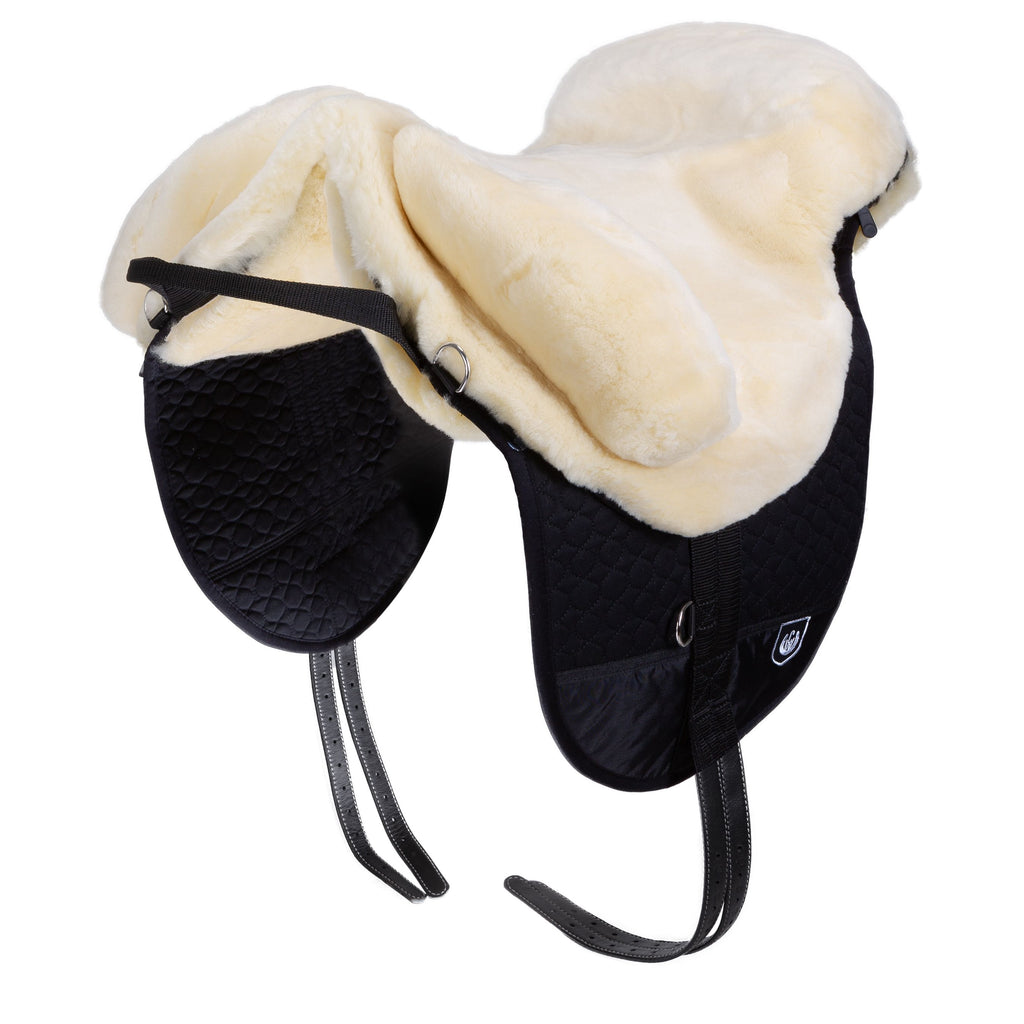 Werner Christ Bareback Pad Premium Plus Naturel/Zwart