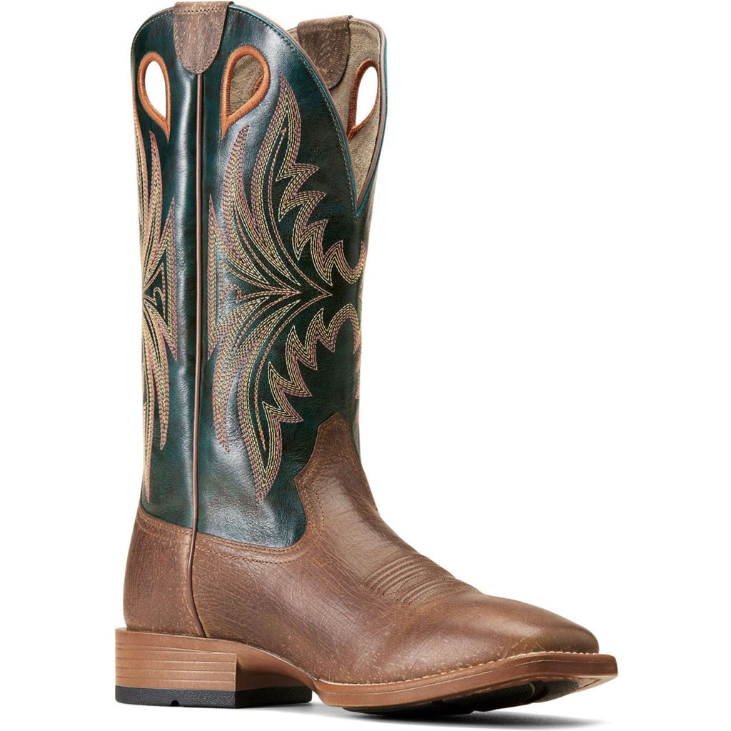 Ariat Western Boot Granger Ultra Heren Brown Bark/Sea Green