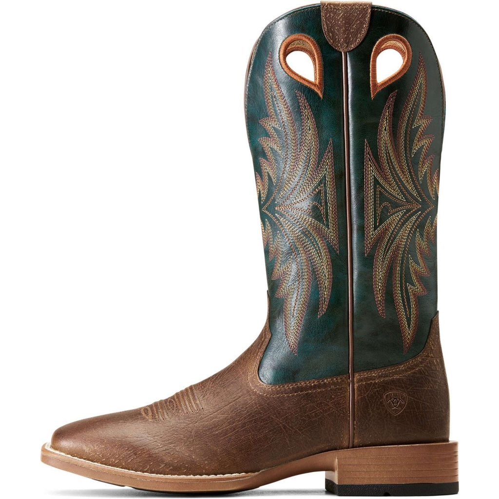 Ariat Western Boot Granger Ultra Heren Brown Bark/Sea Green