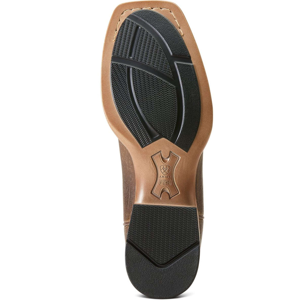 Ariat Western Boot Granger Ultra Heren Brown Bark/Sea Green