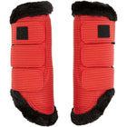 BR Beenbeschermers AW25 Majestic Fur Joy Tango Red