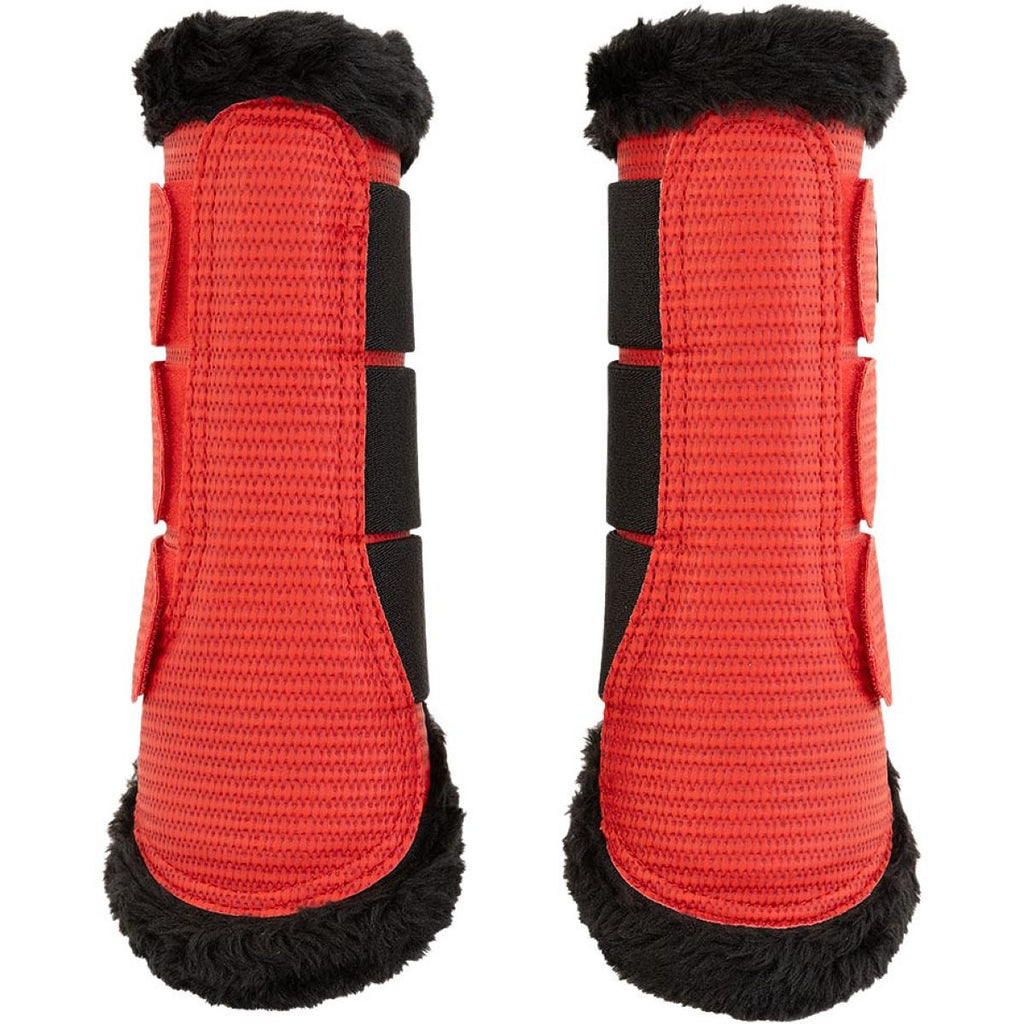 BR Beenbeschermers AW25 Majestic Fur Joy Tango Red
