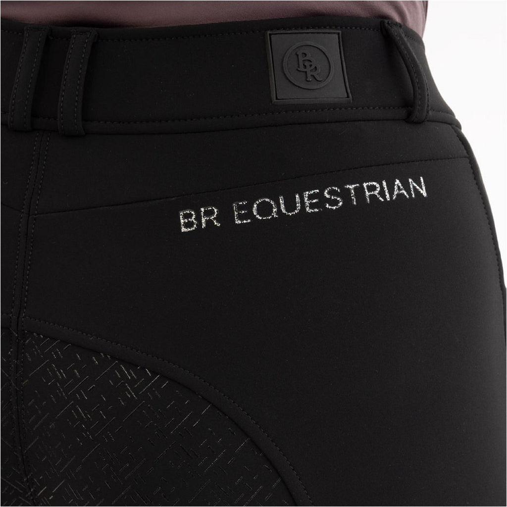 BR Rijbroek AW25 Softshell Jude Dames Siliconen Zitvlak Meteorite