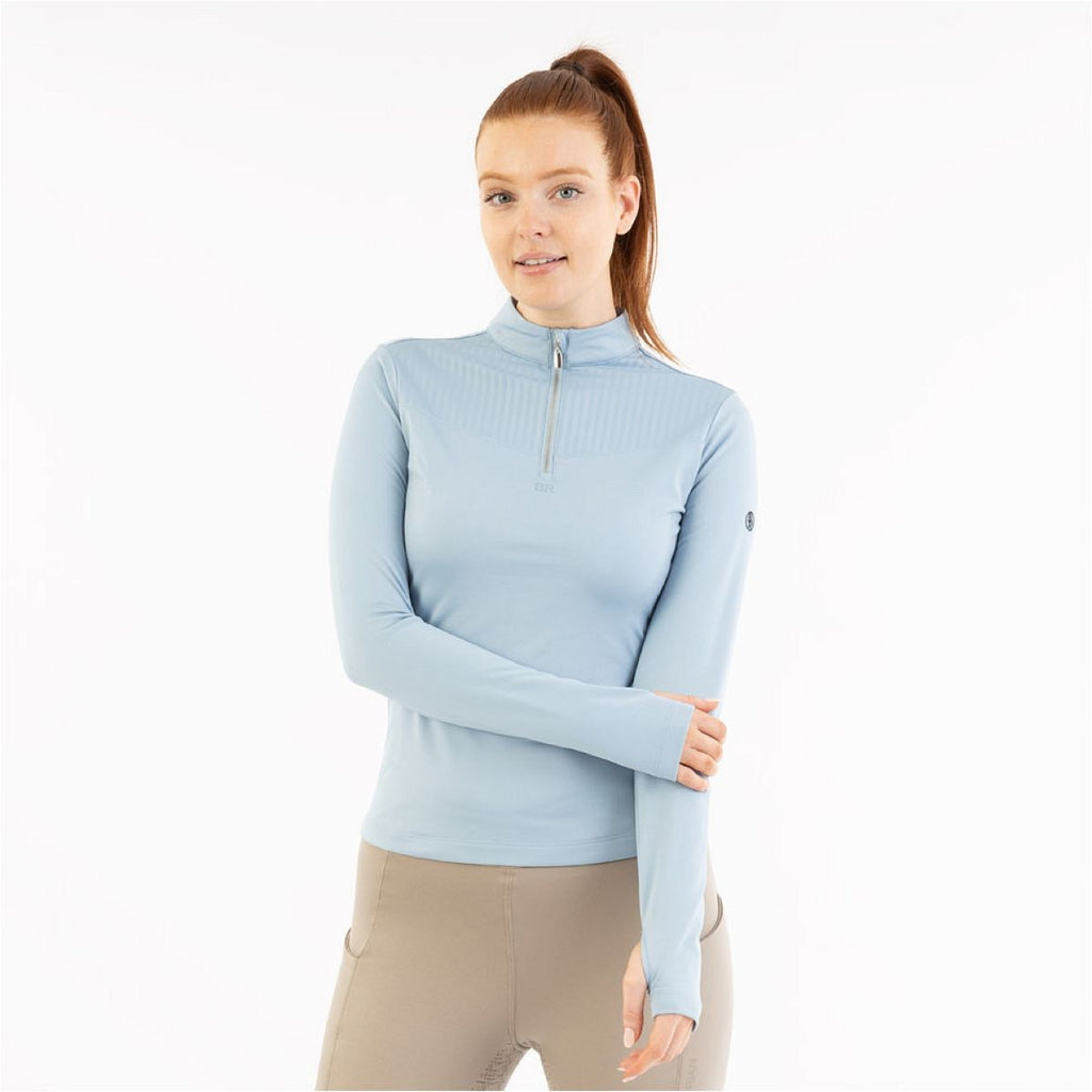 BR Pullover AW25 Half-Zip Jara Dames Ashley Blue