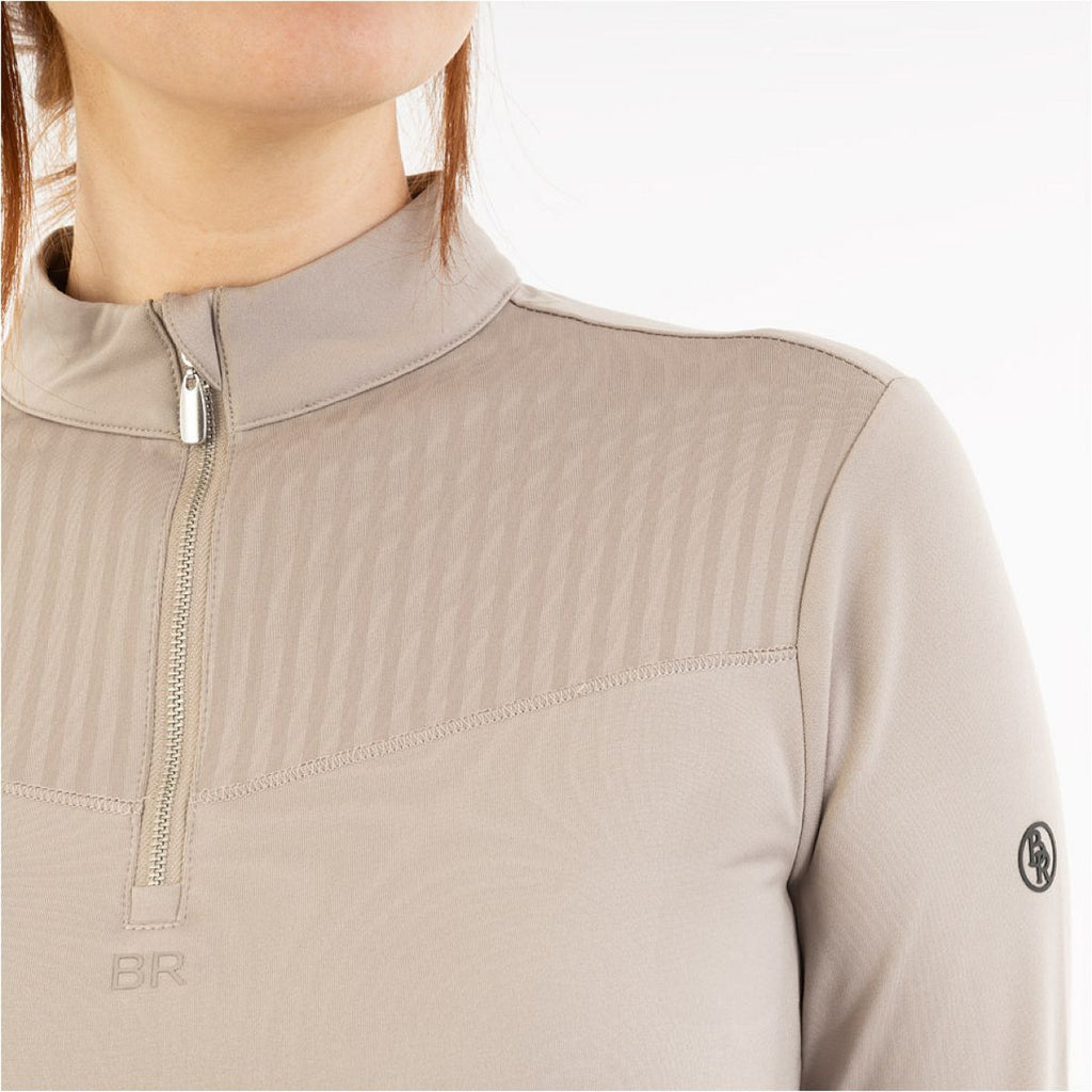 BR Pullover AW25 Half-Zip Jara Dames Moon Rock