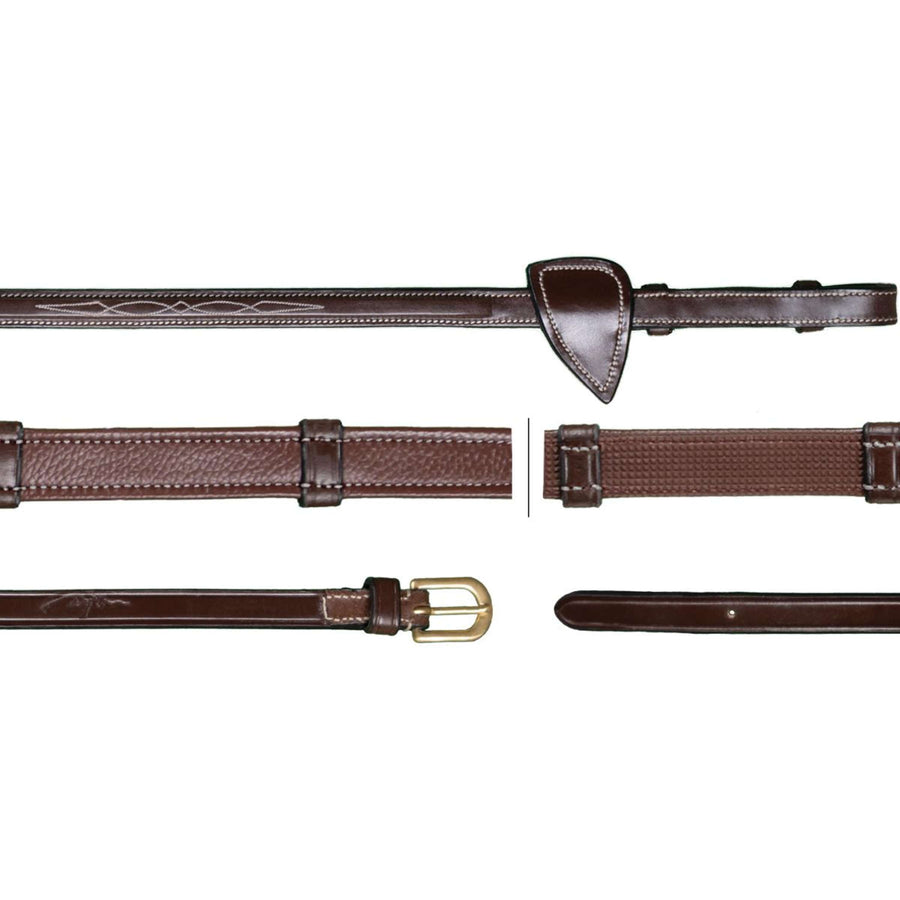 Dyon Teugels Hunter 5/8 met Leren Stops Bruin
