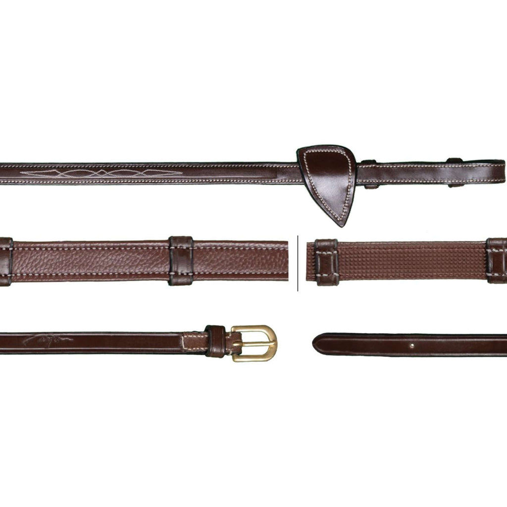 Dyon Teugels Hunter 5/8 met Leren Stops Bruin