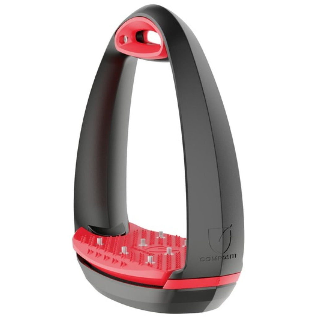 Compositi Stijgbeugels Eole AirPro Zwart/Rood