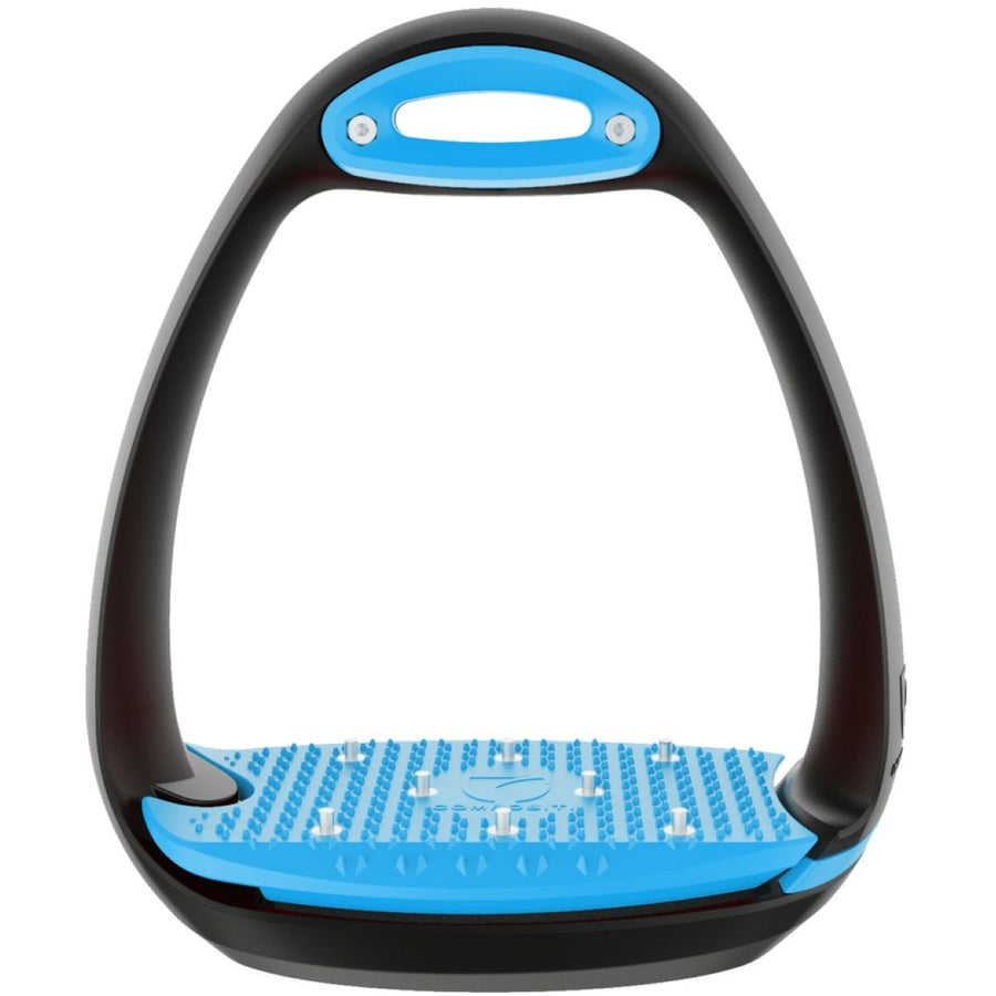 Compositi Stijgbeugels Eole AirPro Zwart/Blauw