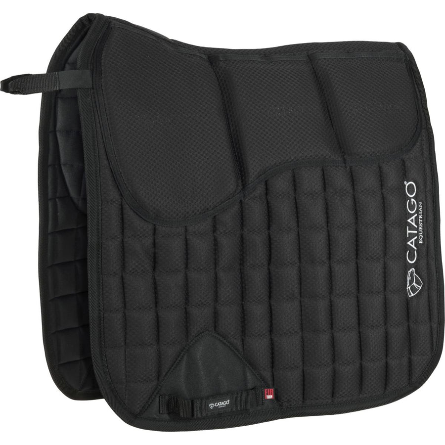 Catago Zadelonderlegger FIR-Tech Correction Dressuur Zwart
