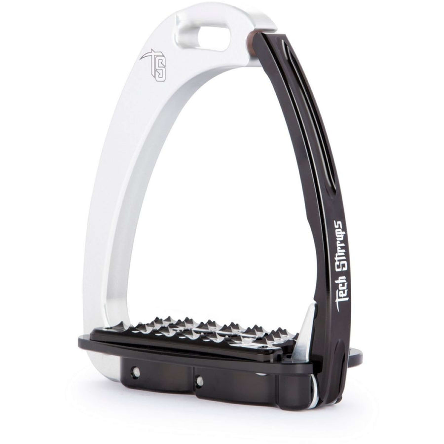 Tech Stirrups Stijgbeugels Venice Sloped M Zilver/Zwart