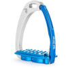 Tech Stirrups Stijgbeugels Venice Sloped M Zilver/Blauw