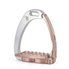 Tech Stirrups Stijgbeugels Venice Sloped M Zilver/Rose