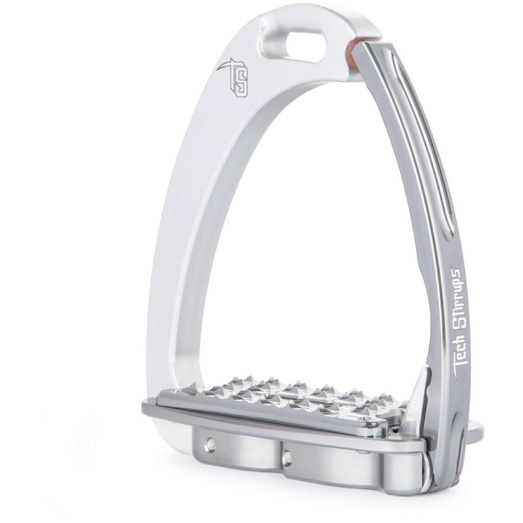 Tech Stirrups Stijgbeugels Venice Sloped M Zilver/Titanium