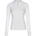 Eskadron Shirt Reflexx Half-Zip Lange Mouwen Wit