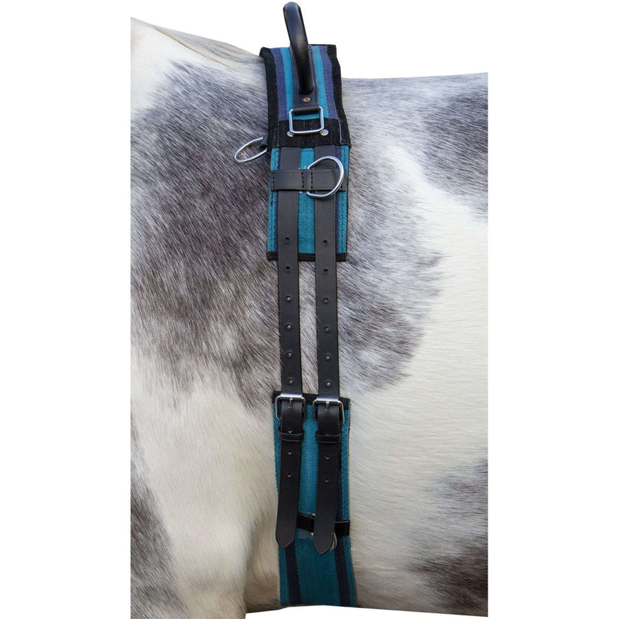 HKM Longeersingel Canvas met Dubbele Handgreep Navy
