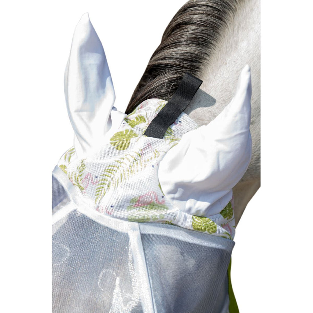 HKM Vliegenmasker Flamingo Groen/Roze