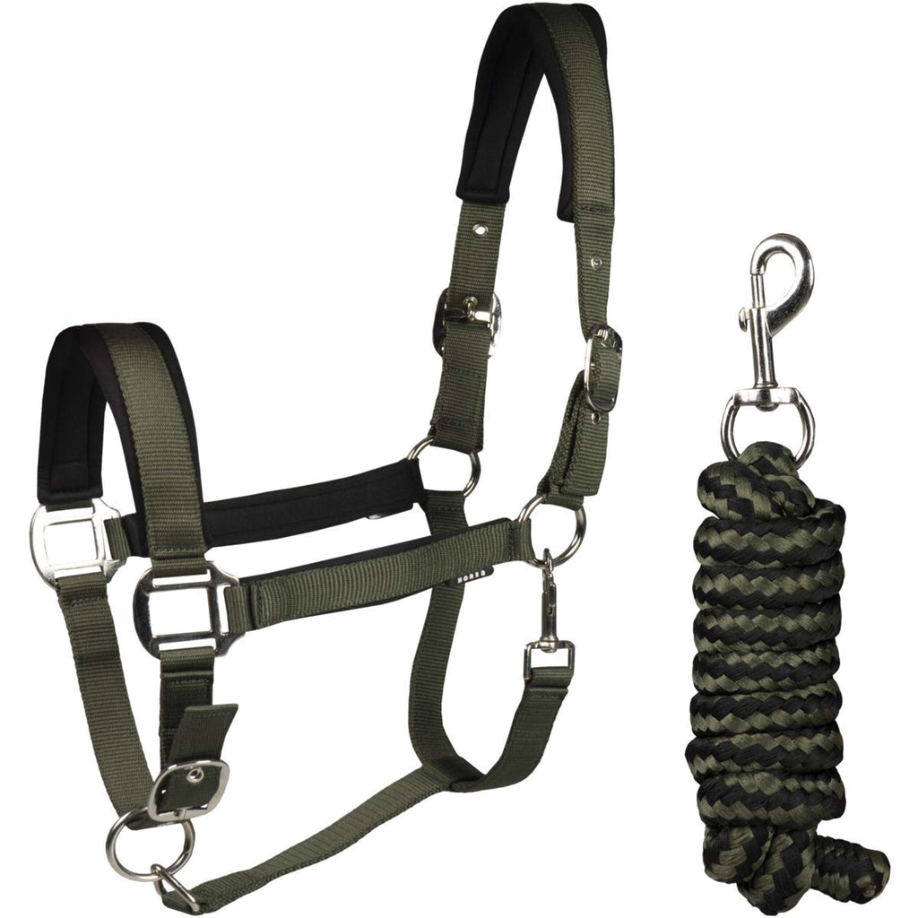 Horka Halster Set Neoprene Donker Olijf