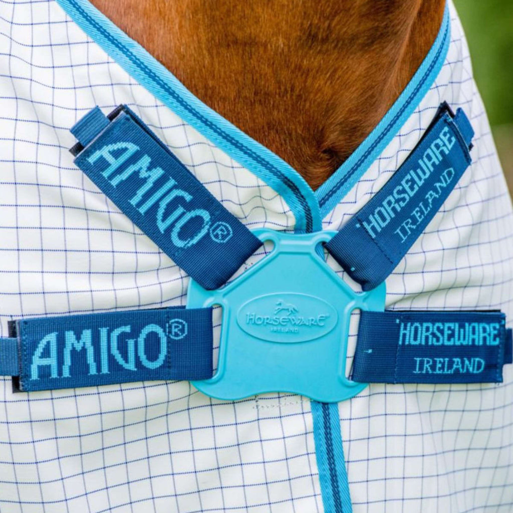 Amigo Aussie Allrounder DF Navy Check/Electric Blue