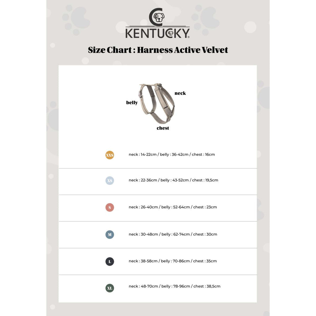 Kentucky Harnas Active Velvet Beige