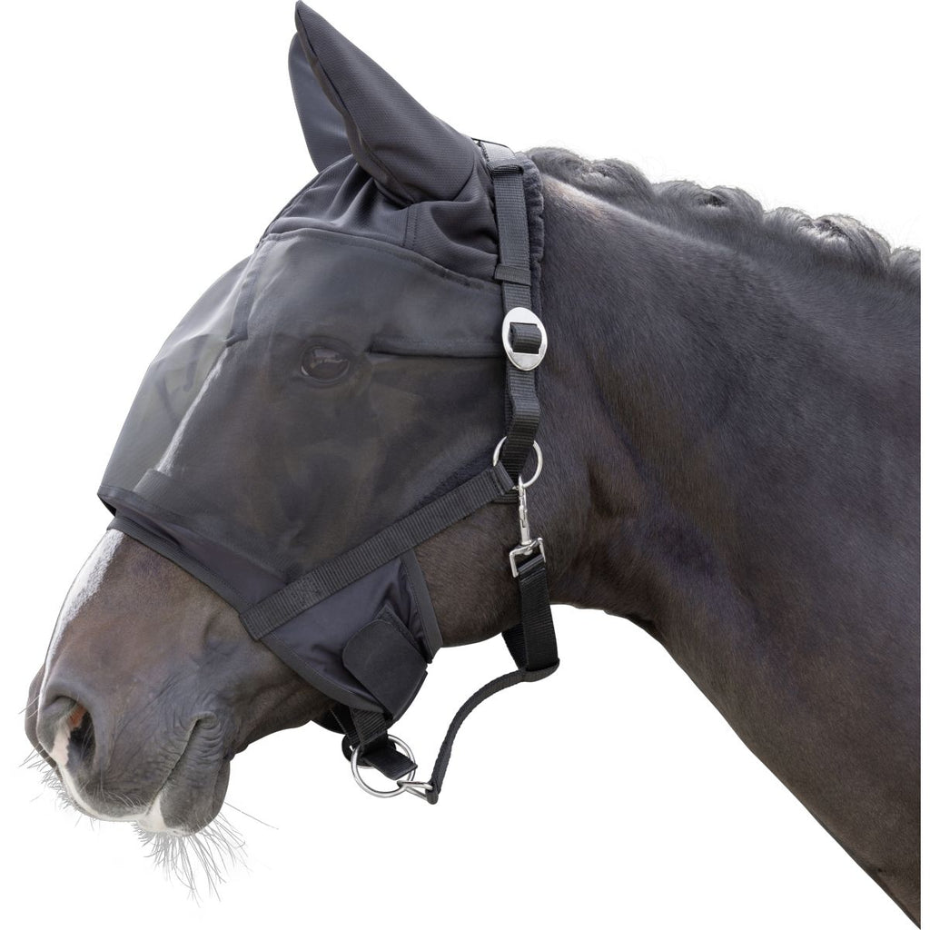 Kerbl Halster met Vliegenmasker Zwart