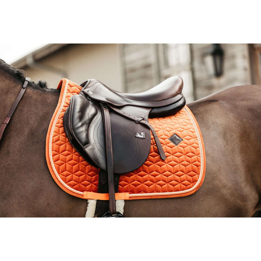 Kentucky Zadeldekje Velvet Springen Oranje