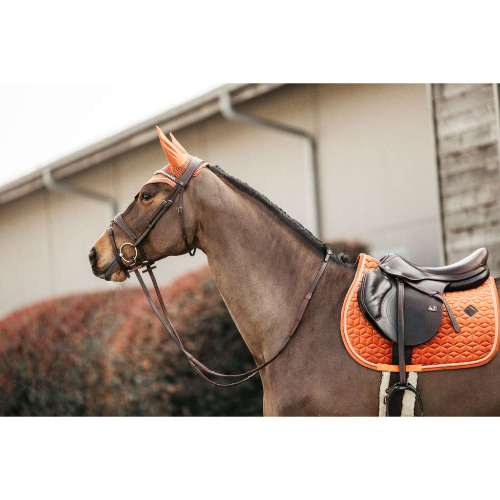 Kentucky Zadeldekje Velvet Springen Oranje