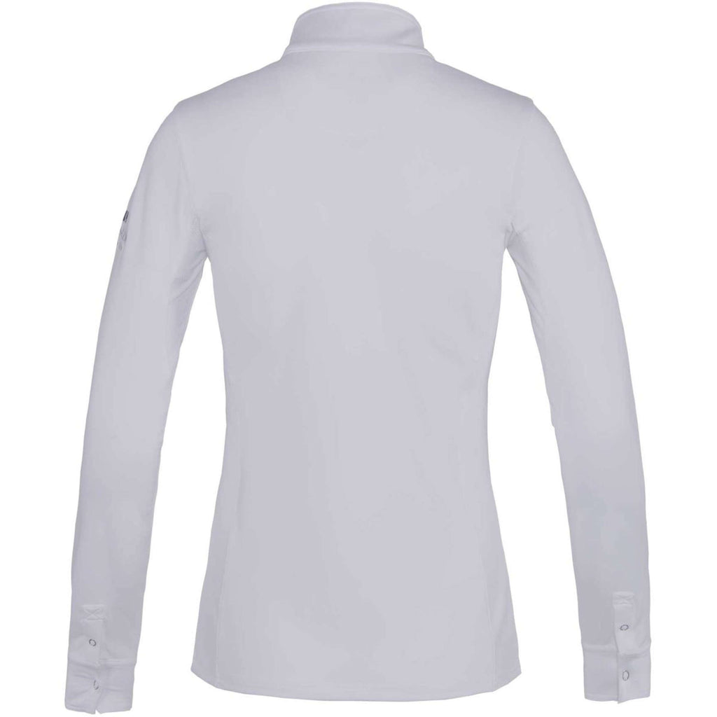 Kingsland Wedstrijdshirt Classic Lange Mouw Dames Wit