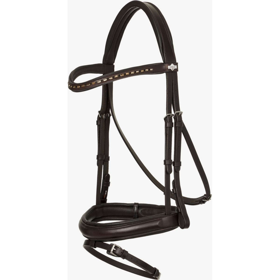 LeMieux Hoofdstel Arika Dressage Bruin/Zilver