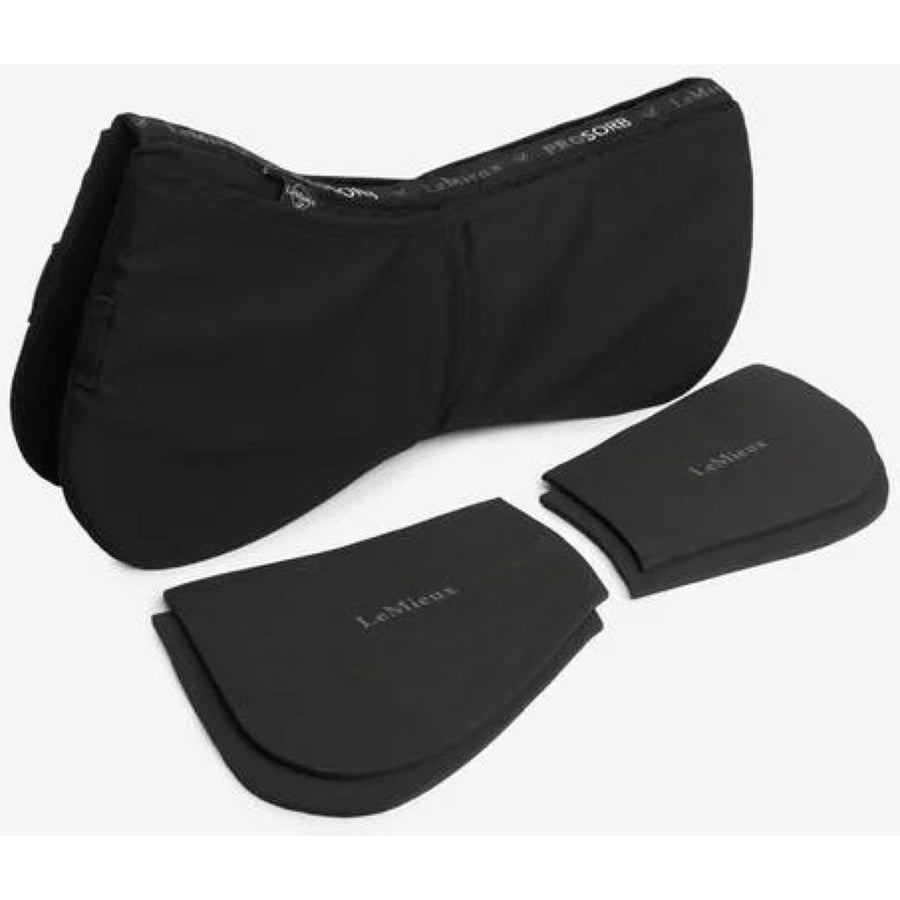 LeMieux Zadelonderlegger Prosorb 2 Pocket Zwart