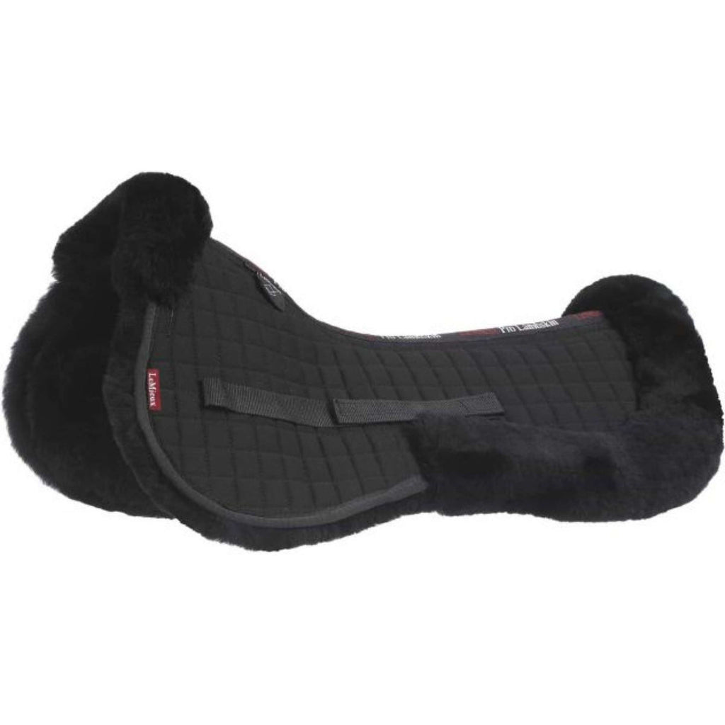 LeMieux Zadelonderlegger Merino Wol Zwart/Zwart