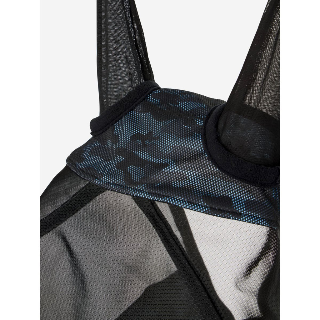 LeMieux Vliegenmasker Visor-Tek Camo Blauw