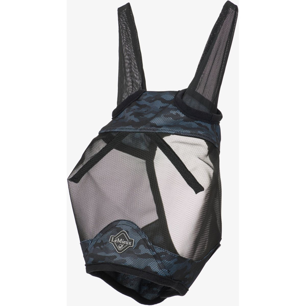 LeMieux Vliegenmasker VisorTek Camo Blauw