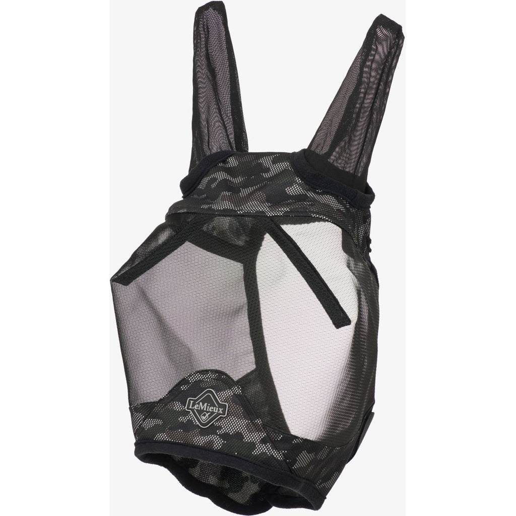 LeMieux Vliegenmasker Visor-Tek Camo Bruin