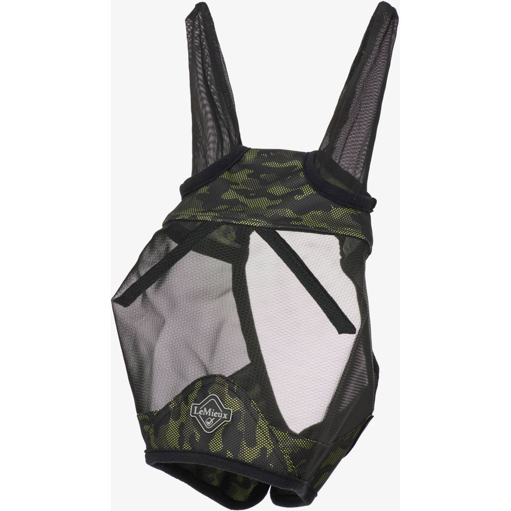 LeMieux Vliegenmasker VisorTek Camo Groen