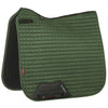 LeMieux Zadeldekje Luxury Square Dressuur Hunter Groen