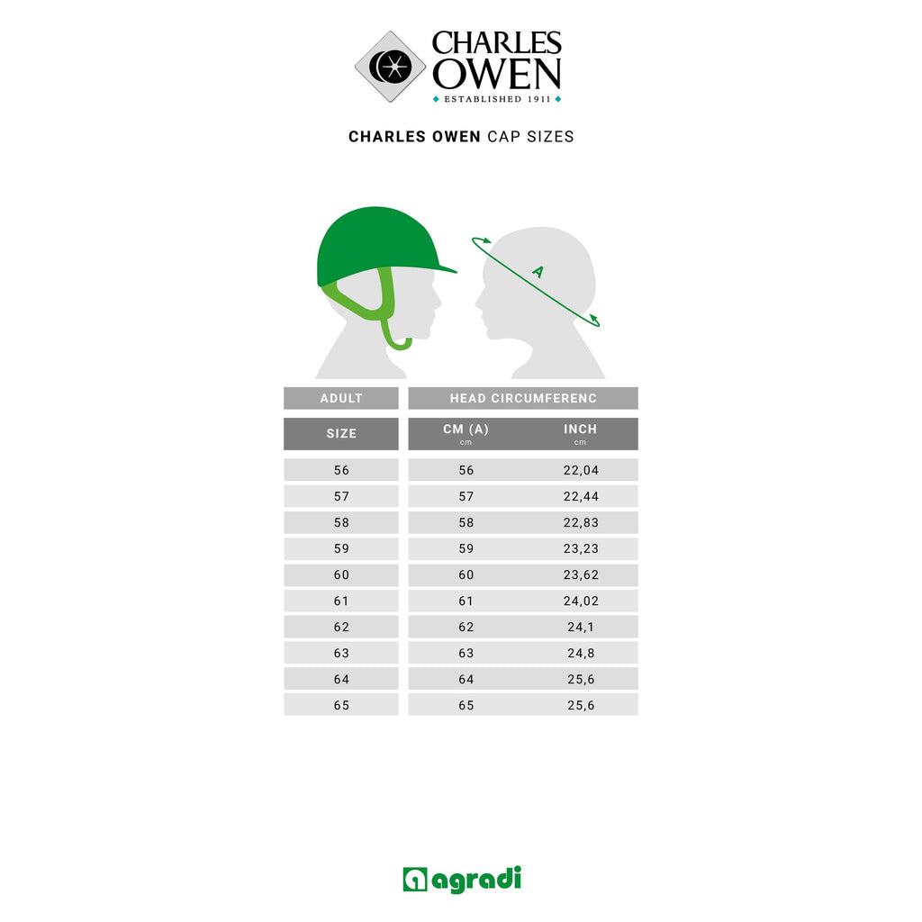 Charles Owen Cap MS1 Pro Jockey Skull Round Black