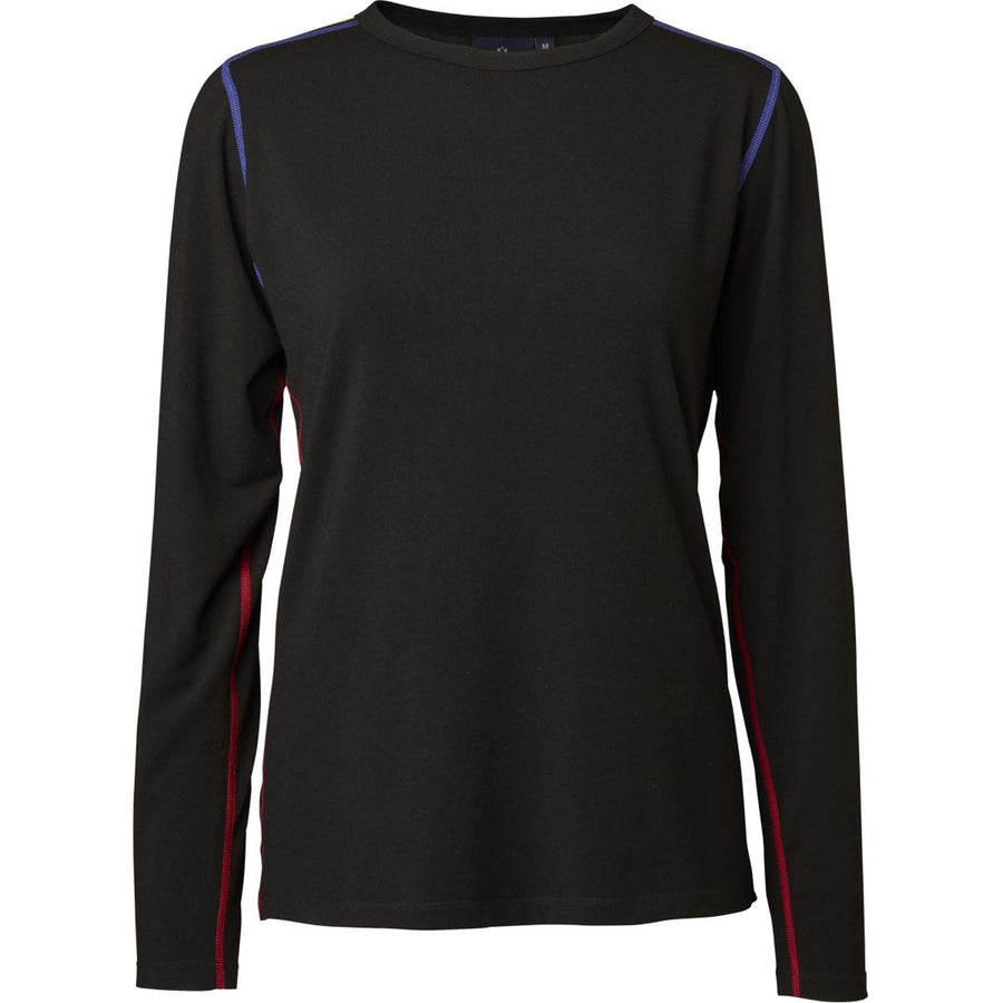 Mountain Horse Shirt Close Wool Lange Mouwen Zwart