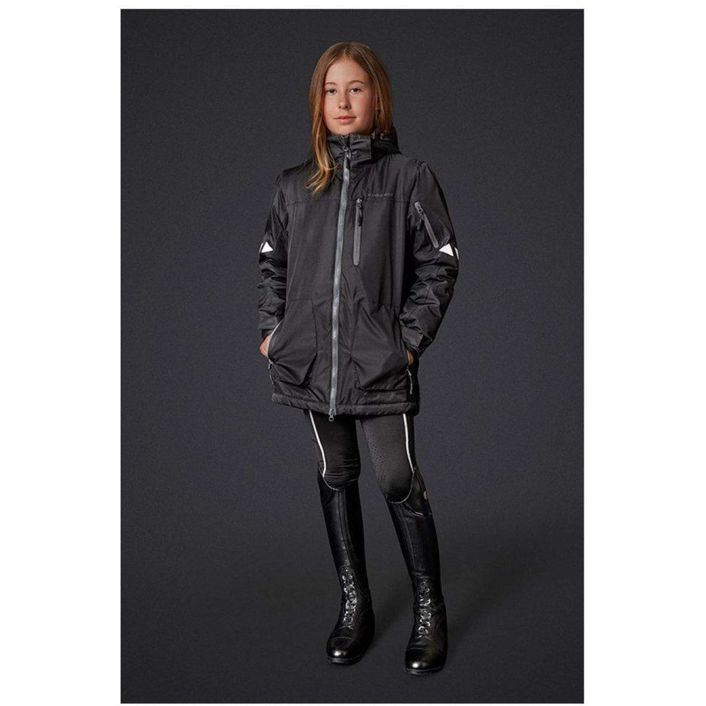 Mountain Horse Parka Origo Jr Zwart