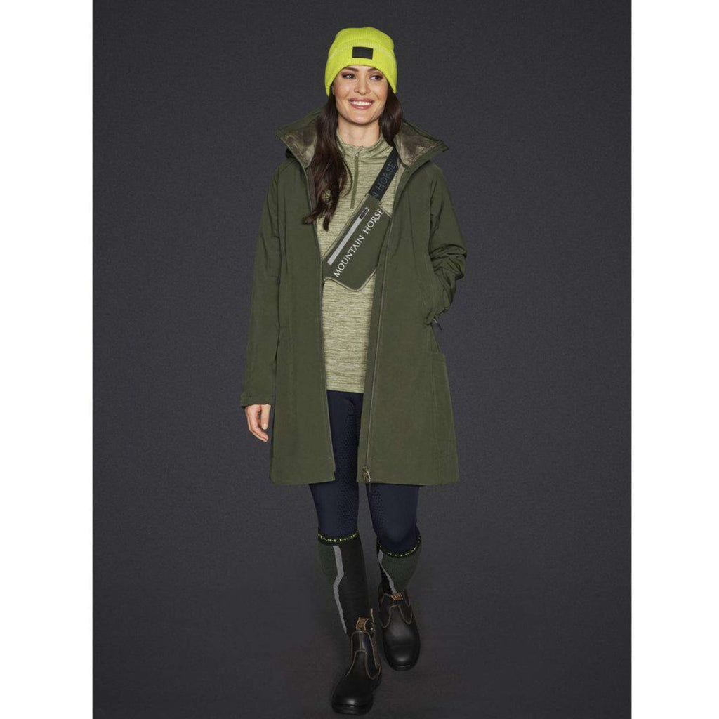 Mountain Horse Parka Stella Softshell Dames Groen