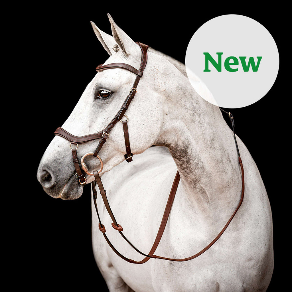 Horseware Micklem Competition Bridle New Dark Havana