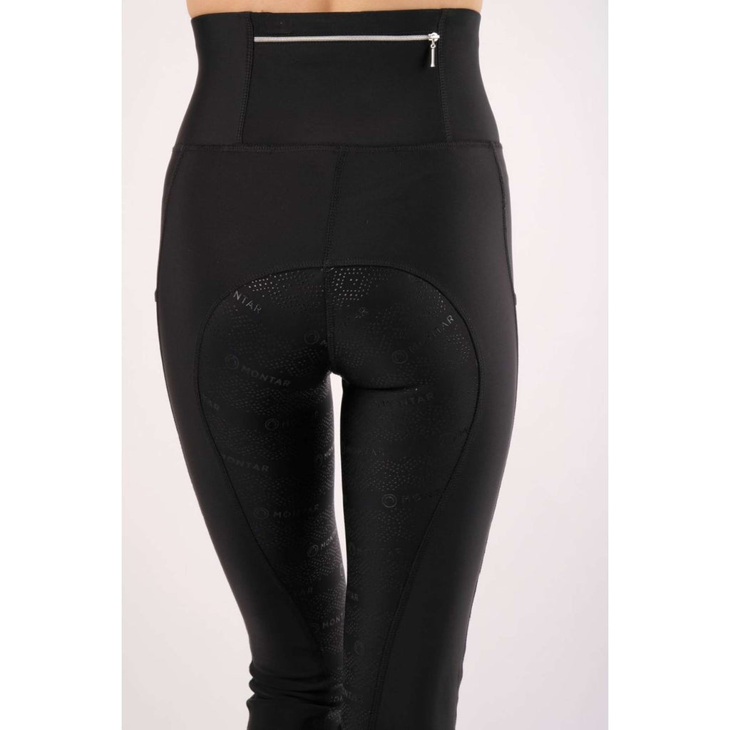 Montar Rijlegging Alana Extra Highwaist Full Grip Zwart