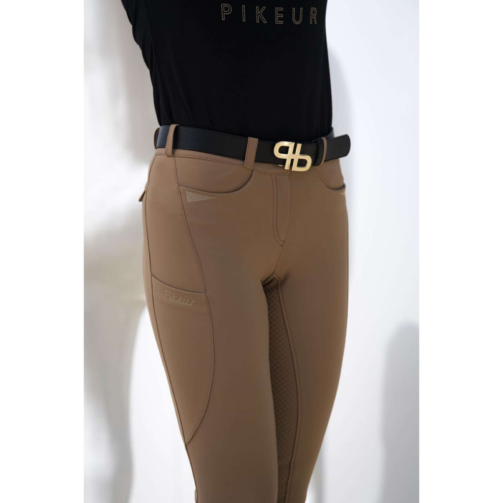 Pikeur Rijbroek Laure Full Grip Caramel